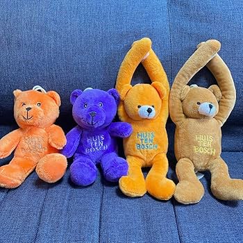 Amazon.co.jp: ハウステンボス くま ぬいぐるみ4つ : おもちゃ